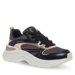 Skechers Γυναικείο Ανατομικό Sneaker Hazel - Metallic Soiree 177566 Μαύρο