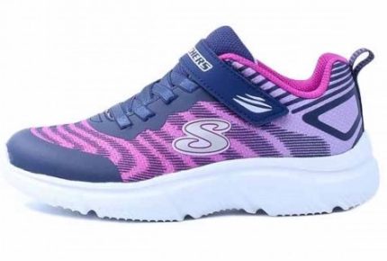 Skechers Παιδικό Sneaker Για Κορίτσια  Go Run 302478L Μπλε/Φούξια