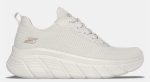 Skechers Γυναικεία Sneaker Engineered Knit Fashion Lace Up 117385 Εκρού