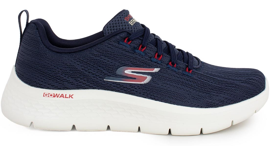 Skechers Ανδρικά Αθλητικά GO WALK FLEX 216481 Μπλε/Κόκκινο Skechers Ανδρικά Αθλητικά GO WALK FLEX 216481 Μπλε/Κόκκινο