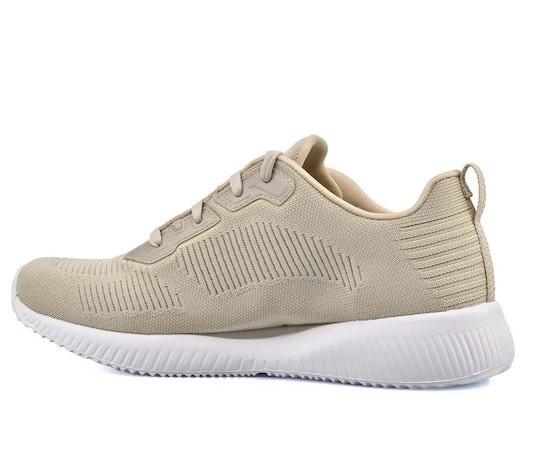 Skechers Γυναικείο Αθλητικό shoes Bobs sport tough talk 32504 Μπεζ
