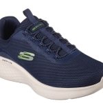 Skechers Ανδρικό Αθλητικό Mesh Stretch Lace Slip-On W/ Air-Cooled Memory Foam 232599 Μπλε