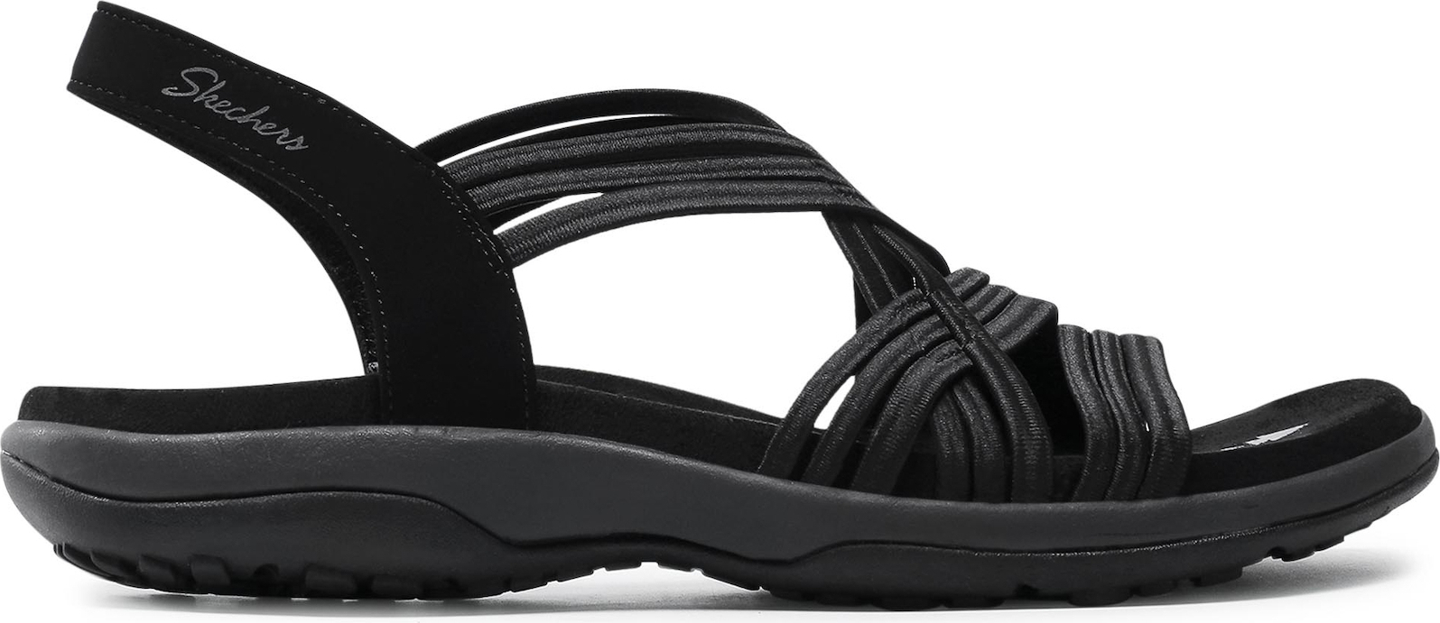 Skechers Reggae Slim - Simply Strech Γυναικείο πέδιλο Skechers 163023-blk