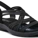 Skechers Reggae Slim - Simply Strech Γυναικείο πέδιλο Skechers 163023-blk
