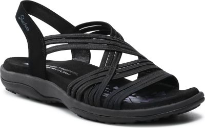 Skechers Reggae Slim - Simply Strech Γυναικείο πέδιλο Skechers 163023-blk
