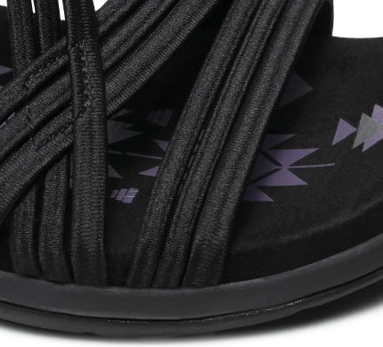 Skechers Reggae Slim - Simply Strech Γυναικείο πέδιλο Skechers 163023-blk