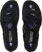 Skechers Reggae Slim - Simply Strech Γυναικείο πέδιλο Skechers 163023-blk