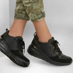 Skechers Γυναικείο Sneaker Subtle-Spots 155616 Μαύρο