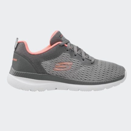 Skechers Γυναικείο Αθλητικό Bountiful Quick Path Mesh Lase Up 12607 GYCL Γκρι