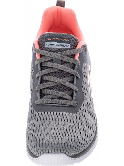 Skechers Γυναικείο Αθλητικό Bountiful Quick Path Mesh Lase Up 12607 GYCL Γκρι