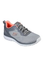 Skechers Γυναικείο Αθλητικό Bountiful Quick Path Mesh Lase Up 12607 GYCL Γκρι