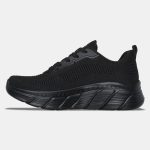 Skechers Γυναικεία Sneaker Engineered Knit Fashion Lace Up 117385 Μαύρο