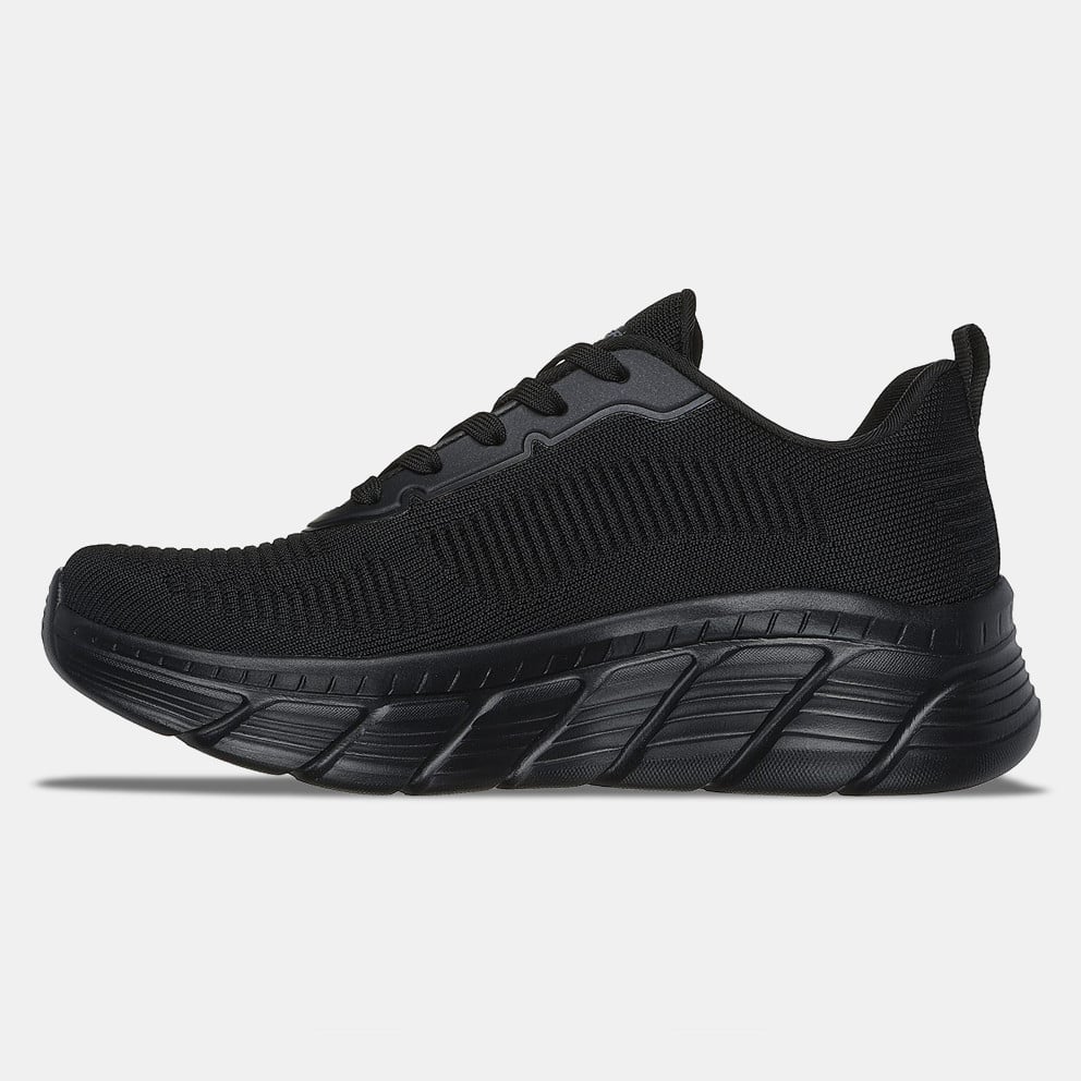 Skechers Γυναικεία Sneaker Engineered Knit Fashion Lace Up 117385 Μαύρο