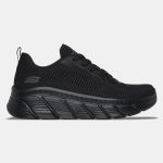 Skechers Γυναικεία Sneaker Engineered Knit Fashion Lace Up 117385 Μαύρο