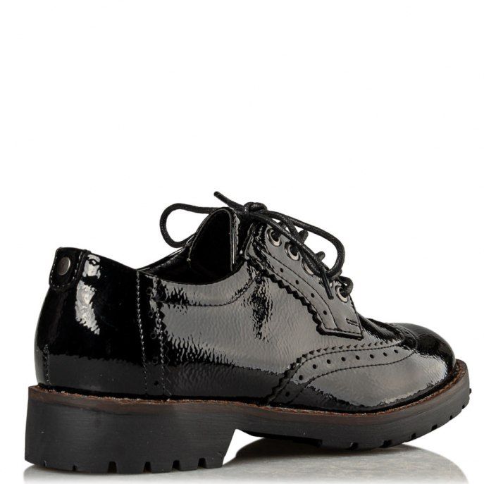 Miss Nv Γυναικείο Oxfords v57-14238-34 Μαύρο