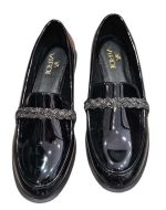 Verde Γυναικεία Loafer 28-3698 Μαύρο