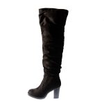 Verde Γυναικεία μπότα over the knee 28-0002939-black