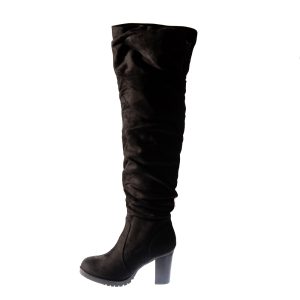 Verde Γυναικεία μπότα over the knee 28-0002939-black