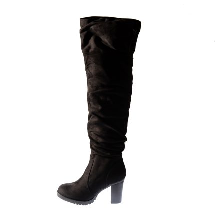Verde Γυναικεία μπότα over the knee 28-0002939-black