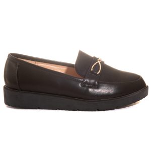 Verde Γυναικείο Slip on 28-3262 Μαύρο