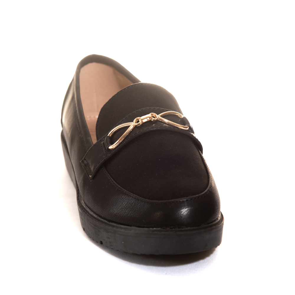 Verde Γυναικείο Slip on 28-3262 Μαύρο