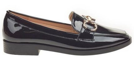 Verde Γυναικεία Loafers 28-3701 Μαύρο