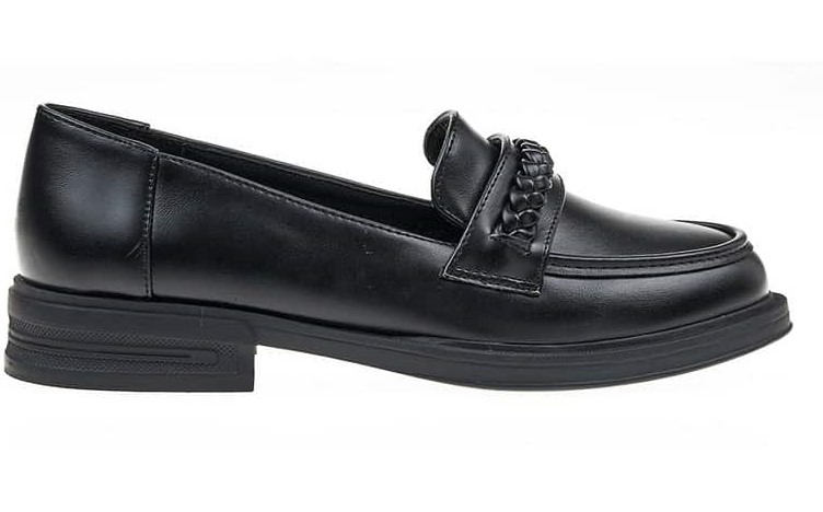 Verde Γυναικεία Loafer 28-3953 Μαύρο