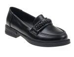 Verde Γυναικεία Loafer 28-3953 Μαύρο