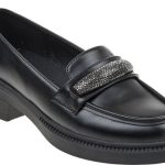Verde Γυναικεία Loafer 28-3935 Μαύρο
