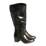Verde Γυναικείες μπότες 28-0002501 black 