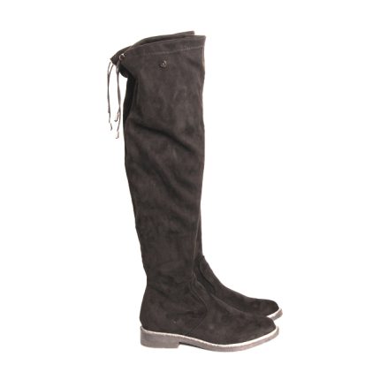 Verde Γυναικειες μποτες over the knee 28-0002472 Μαύρο