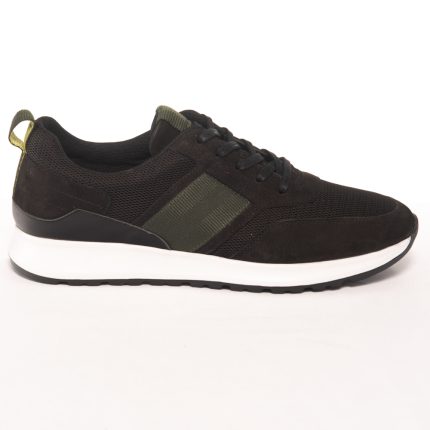 Vice Footwear Ανδρικά δερμάτινα Sneaker 41480 Μαύρο