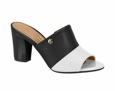 Vizzano Γυναικείο Mule 6262-482 Μαύρο/Λευκό