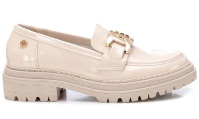 Xti Γυναικεία  Chunky Loafers 141727 Μπεζ