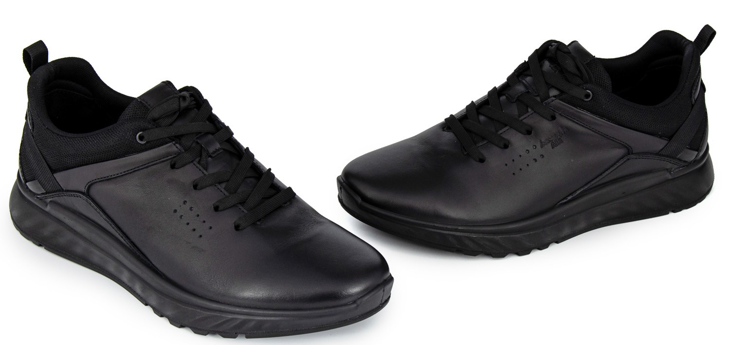Boxer Ανδρικά Δερμάτινα Sneaker 19307 10-011 Μαύρο