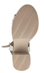 Boxer Γυναικείο Ανατομικό Δερμάτινο Πέδιλο 98444 10-001 Λευκό