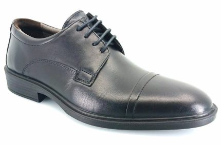 Boxer Aνδρικό Δερμάτινο Βραδινό Σκαρπίνι 19312 10-011 Μαύρο