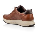 Boxer Ανδρικό Ανατομικό Δερμάτινο Sneaker 19235 10-019 Ταμπά
