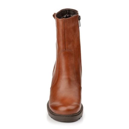 Boxer Γυναικείο Δερμάτινο Μποτάκι 60001 15-119 Ταμπά