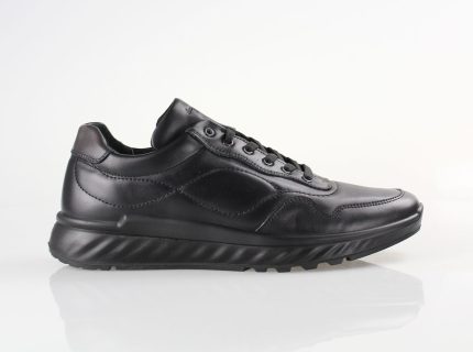 Boxer Ανδρικό Δερμάτινο Sneaker 19309 10-011 Μαύρο