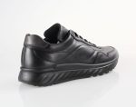 Boxer Ανδρικό Δερμάτινο Sneaker 19309 10-011 Μαύρο