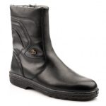 Boxer Ανδρικά Μποτάκια Δερμάτινα Ανατομικά  01564 15-011 Μαύρο