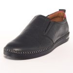 Boxer Ανδρικά μοκασίνια-loafers 21179 12-516 μπλέ δέρμα