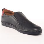 Boxer Ανδρικά μοκασίνια-loafers 21179 12-516 μπλέ δέρμα
