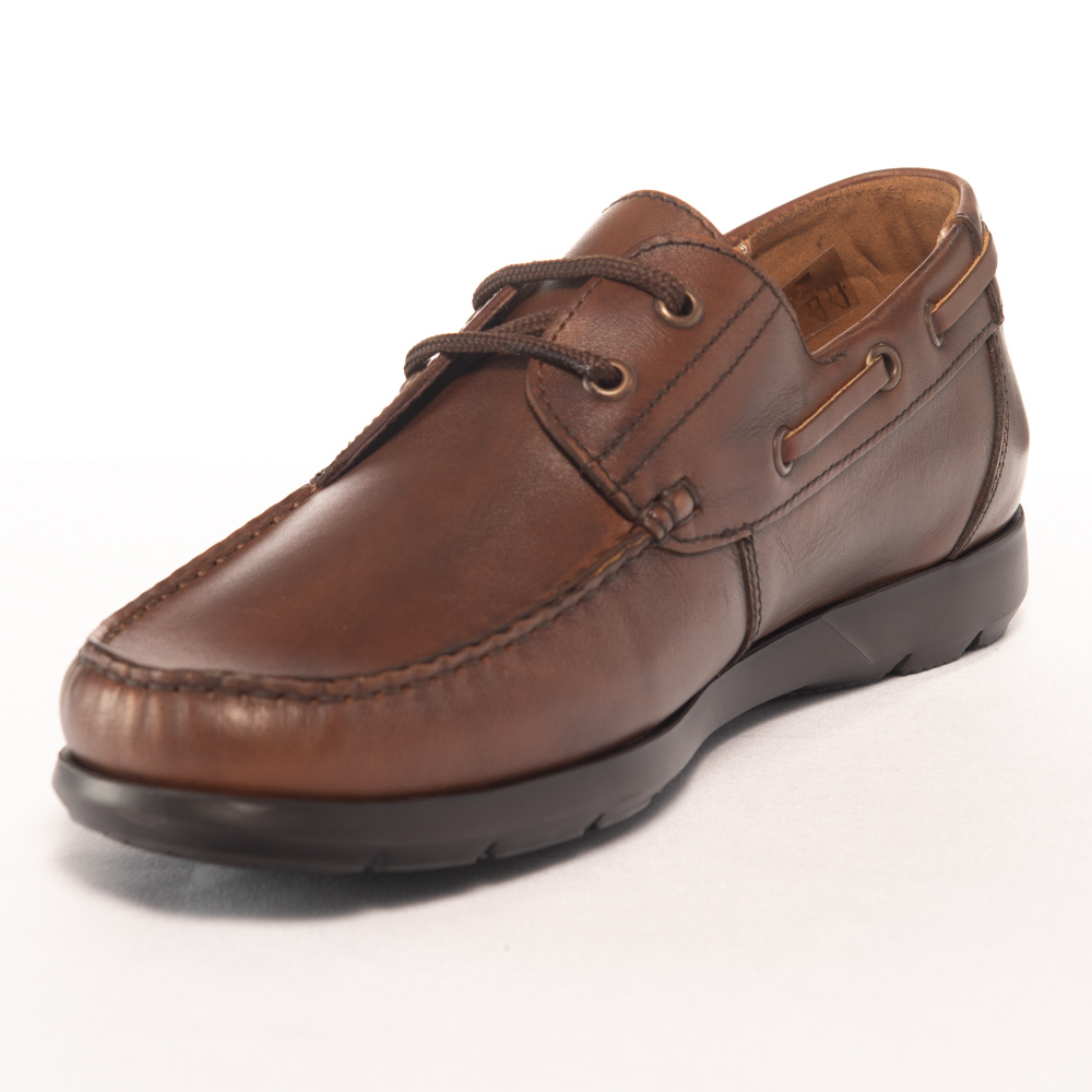 Boxer Ανδρικά μοκασίνια-loafers 21195 14-119 ταμπά δέρμα