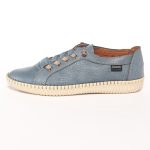 Boxer Γυναικεία μοκασίνια - loafers 56061 12-616  μπλέ δέρμα
