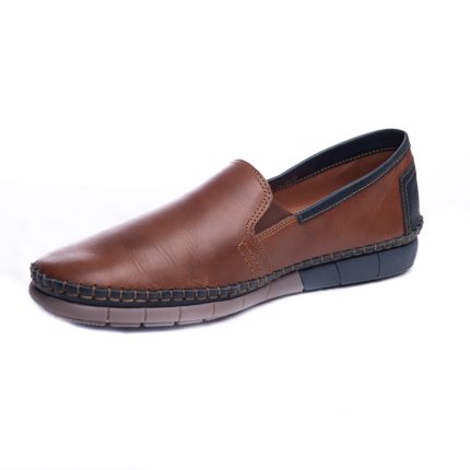Boxer Ανδρικά μοκασίνια-loafers 21156 14-119 ταμπά δέρμα