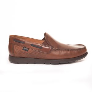 Boxer Ανδρικά μοκασίνια-loafers 21194 14-119 ταμπά δέρμα
