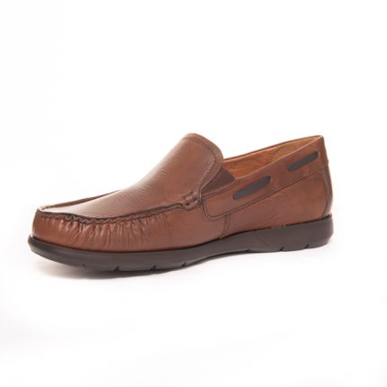 Boxer Ανδρικά μοκασίνια-loafers 21194 14-119 ταμπά δέρμα
