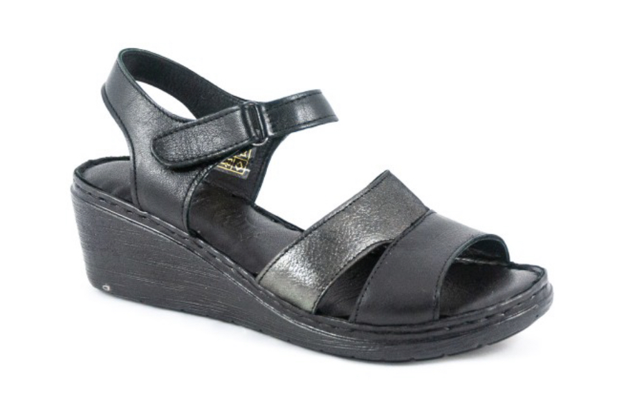 Boxer Γυναικείες Ανατομικές Πλατφόρμες 98140 10-011  Μαύρο